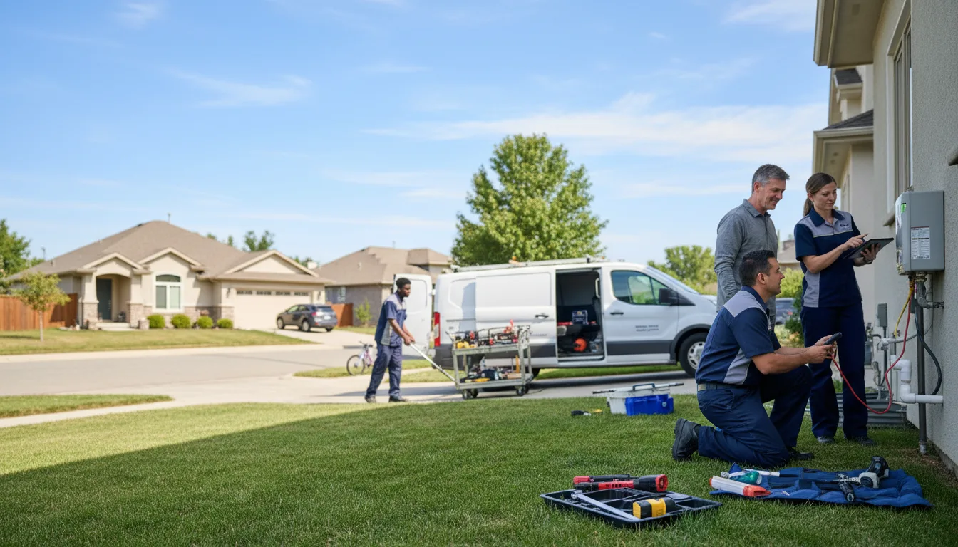 Tankless water heater service in Ashley, MI